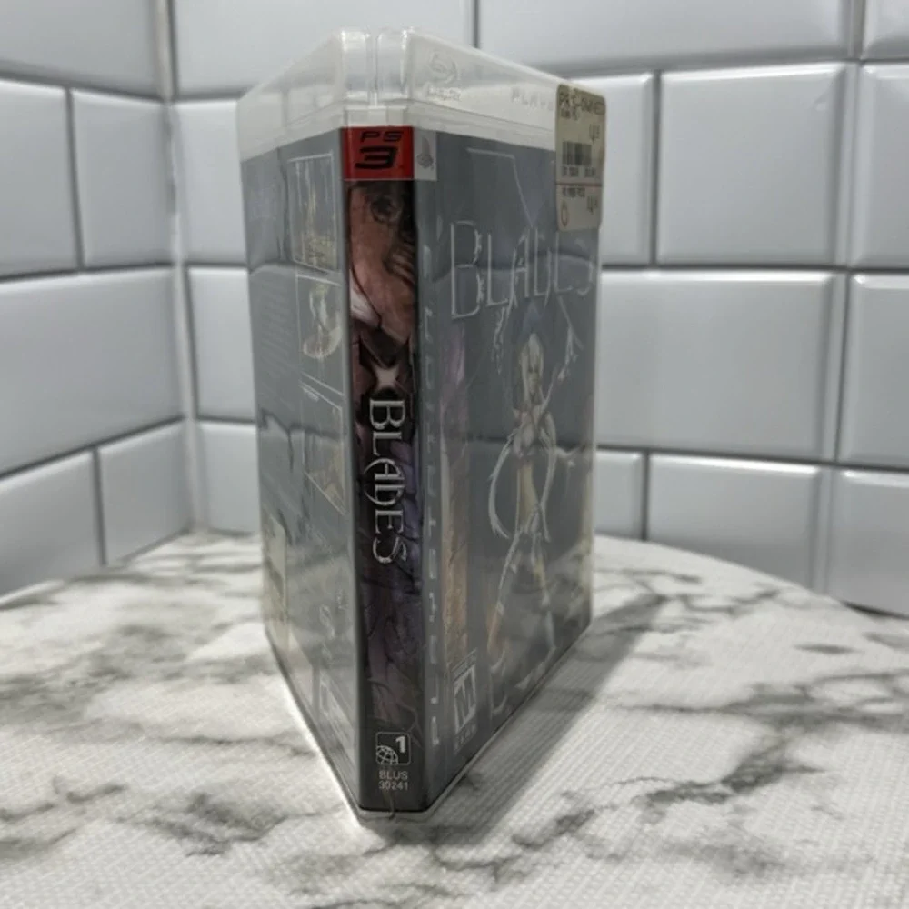 X Blades PS3 Sony PlayStation 3 Game Complete Disc manual, case cracked Untested